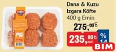 EMİN DANA & KUZU IZGARA KÖFTE 400 G fiyat ve kampanya bilgisi